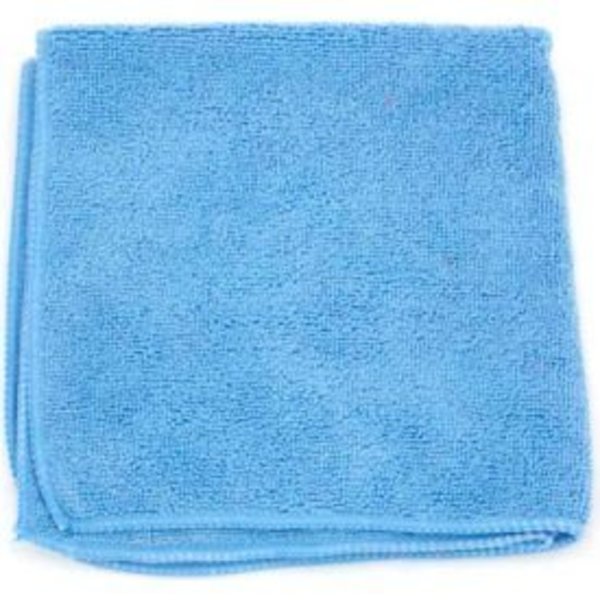 Hospeco Microworks Microfiber Towel 16" x 16", Blue 12 Towels/Pack - 2502-B-DZ 2502-B-DZ